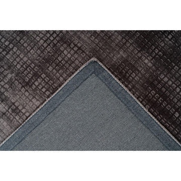 Teppich – Braun Viskose, Weiche Oberfläche, Premium Design, 150 cm - Bridget 125 | Kayoom