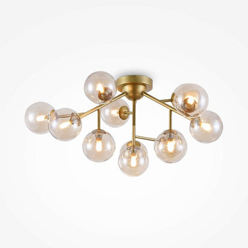 Deckenleuchte mattgold 12×G9 elegant – MOD545PL - 12G | Maytoni - Esszett Luxury | Stilvolles Wohnen mit Charakter