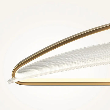 Pendelleuchte – Messingfarbenes Aluminium, Warmweißes Licht, 325 cm Höhe - Breeze | Maytoni