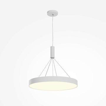 Deckenleuchte aus weißem Aluminium mit integrierter LED und warmweißem Licht – Zon | Maytoni - Esszett Luxury | Stilvolles Wohnen mit Charakter