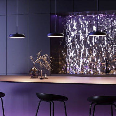 Pendelleuchte mit Mattschwarzem Finish & Minimalistischem Design – Gerhard | Maytoni - Esszett Luxury | Stilvolles Wohnen mit Charakter