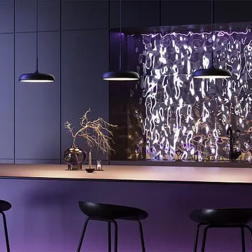 Pendant Lamp with Matte Black Finish & Minimalist Design – Gerhard | Maytoni