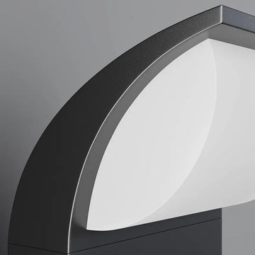 Landscape Luminaires Graphite-Aluminum & White Acrylic Diffuser – O446FL-L7GF3K | Maytoni