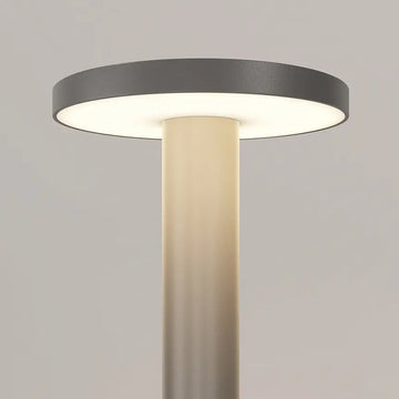 Landscape Light Graphite Metal Cylinder with Integrated 12W LED (12W LED, 3000K, ~1000lm, 54° Beam, IP 65) – O420FL‑L12GF1 | Maytoni