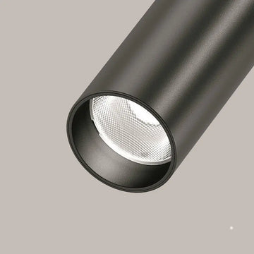 Deckenleuchte – Schwarzes Aluminium, 12 W LED, Neutralweiß, 16 cm Höhe - Focus | Maytoni