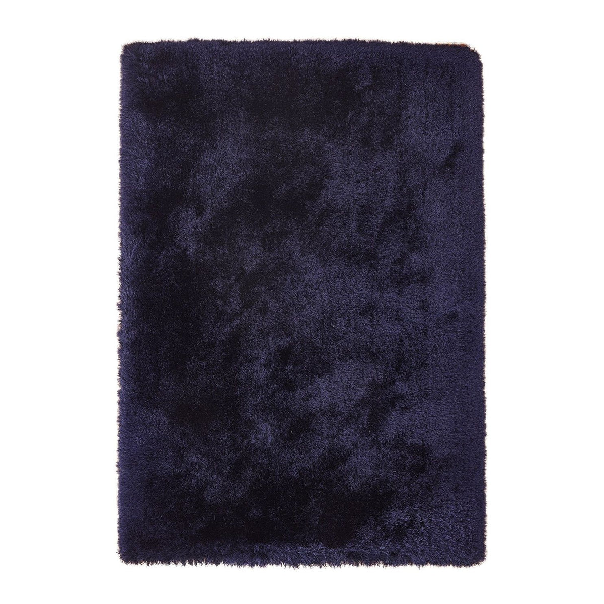 Teppich – Blau Farbe, Hochflor Struktur, Polyester Material, 170cm - Cosy 410 | Kayoom