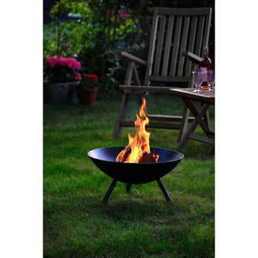 Feuerschale mit geschmiedeter Stahlkonstruktion und optionaler Grillfunktion – Flames | Philippi