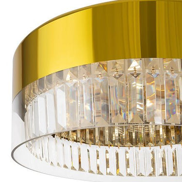 Pendelleuchte Kristall - & Glaselemente Gold - Finish & Modernes Design – Wonderland | Maytoni - Esszett Luxury | Stilvolles Wohnen mit Charakter