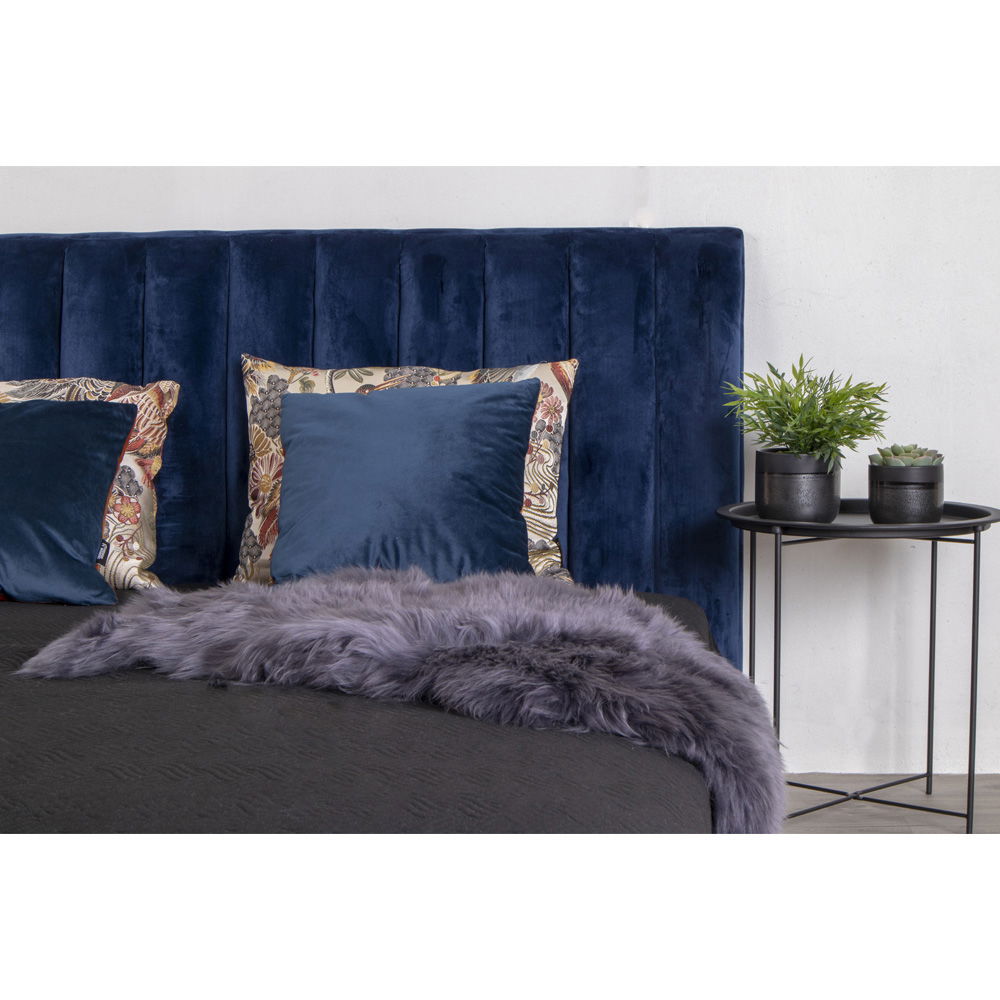 Beistelltisch – Schwarzer Stahl, Runde Platte, 50cm hoch - Bastia | House Nordic