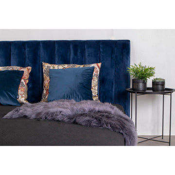 Beistelltisch – Schwarzer Stahl, Runde Platte, 50cm hoch - Bastia | House Nordic