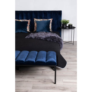 Beistelltisch – Schwarzer Stahl, Runde Platte, 50cm hoch - Bastia | House Nordic