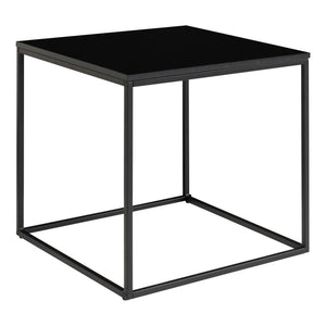 Side table – Black metal, Black top, Minimalist Nordic – Vita | House Nordic