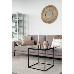 Side table – Black metal, Black top, Minimalist Nordic – Vita | House Nordic