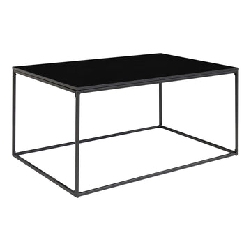 Couchtisch – Schwarz, Stahlgestell, 45 cm hoch - Vita | House Nordic