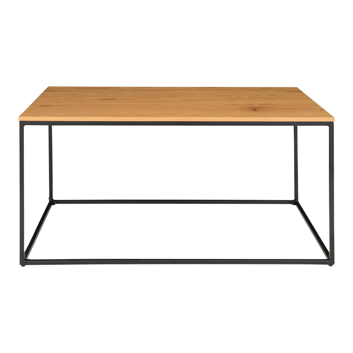 Coffee Table – Black Legs, Marble Look, Scandinavian Design – Vita | House Nordic