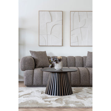 Coffee Table – Oak Veneer Material, Smoked Finish, Scandinavian Design – Osaka | House Nordic