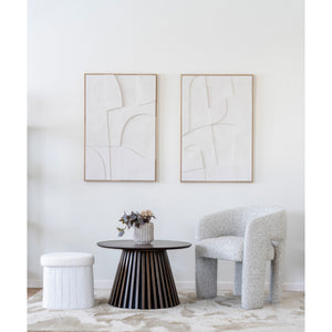 Coffee Table – Oak Veneer Material, Smoked Finish, Scandinavian Design – Osaka | House Nordic