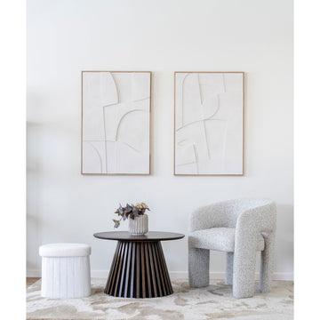 Coffee Table – Oak Veneer Material, Smoked Finish, Scandinavian Design – Osaka | House Nordic
