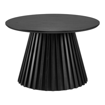 Couchtisch – Eichenfurnier Oberfläche, Schwarze Farbe, Moderner Stil – Osaka | House Nordic