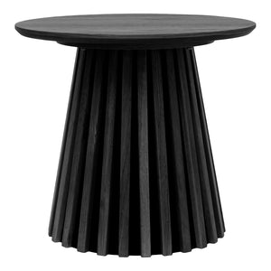 Beistelltisch – Schwarz, Eichenfurnier, 45 cm - Osaka | House Nordic