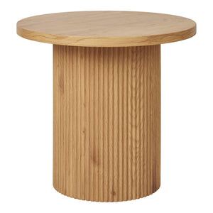 Side Table – MDF Material, Natural-Colored Surface, Clean Lines, Minimalist Scandinavian – Boavista | House Nordic
