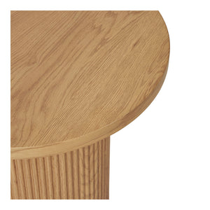 Side Table – MDF Material, Natural-Colored Surface, Clean Lines, Minimalist Scandinavian – Boavista | House Nordic