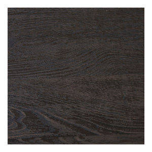 Couchtisch – Dunkelbraun, Rillenbeine, 45cm hoch - Boavista | House Nordic