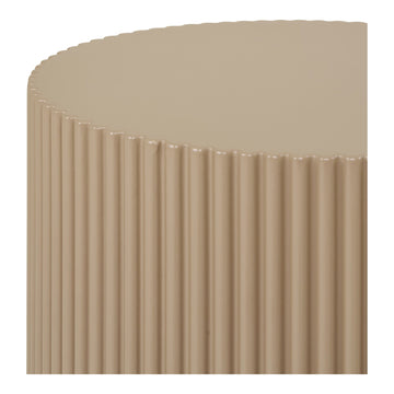 Side Table - Round Design, Greige Color, Versatile – Farense | House Nordic