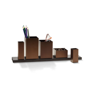 Bürobutler mit magnetischer Leiste, Anodisierte Boxen, Modulares Ordnungssystem – Theo | Philippi