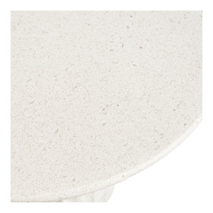Beistelltisch – Faserlehm, Gerillte Form, 55cm hoch - Newtown | House Nordic