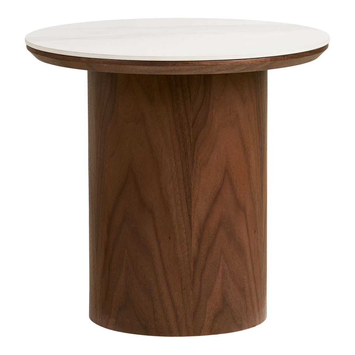 Beistelltisch – Keramik, Eschenfurnier, 38 cm - Noli | House Nordic