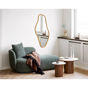 Beistelltisch – Keramik, Eschenfurnier, 38 cm - Noli | House Nordic