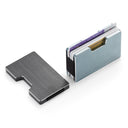 Kartenetui Aluminiumgehäuse mit Elastikband, RFID-Blockierende Schutzhülle, Integrierter Geldclip – Cooper | Philippi