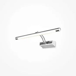 Picture light with adjustable arm chrome finish acrylic diffuser LED 12 W – Fino | Maytoni