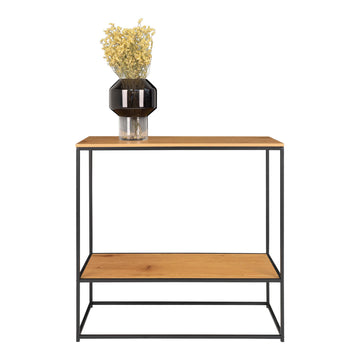 Konsolentisch – Zwei Ablagen, Eichenoptik, 80 cm - Vita | House Nordic