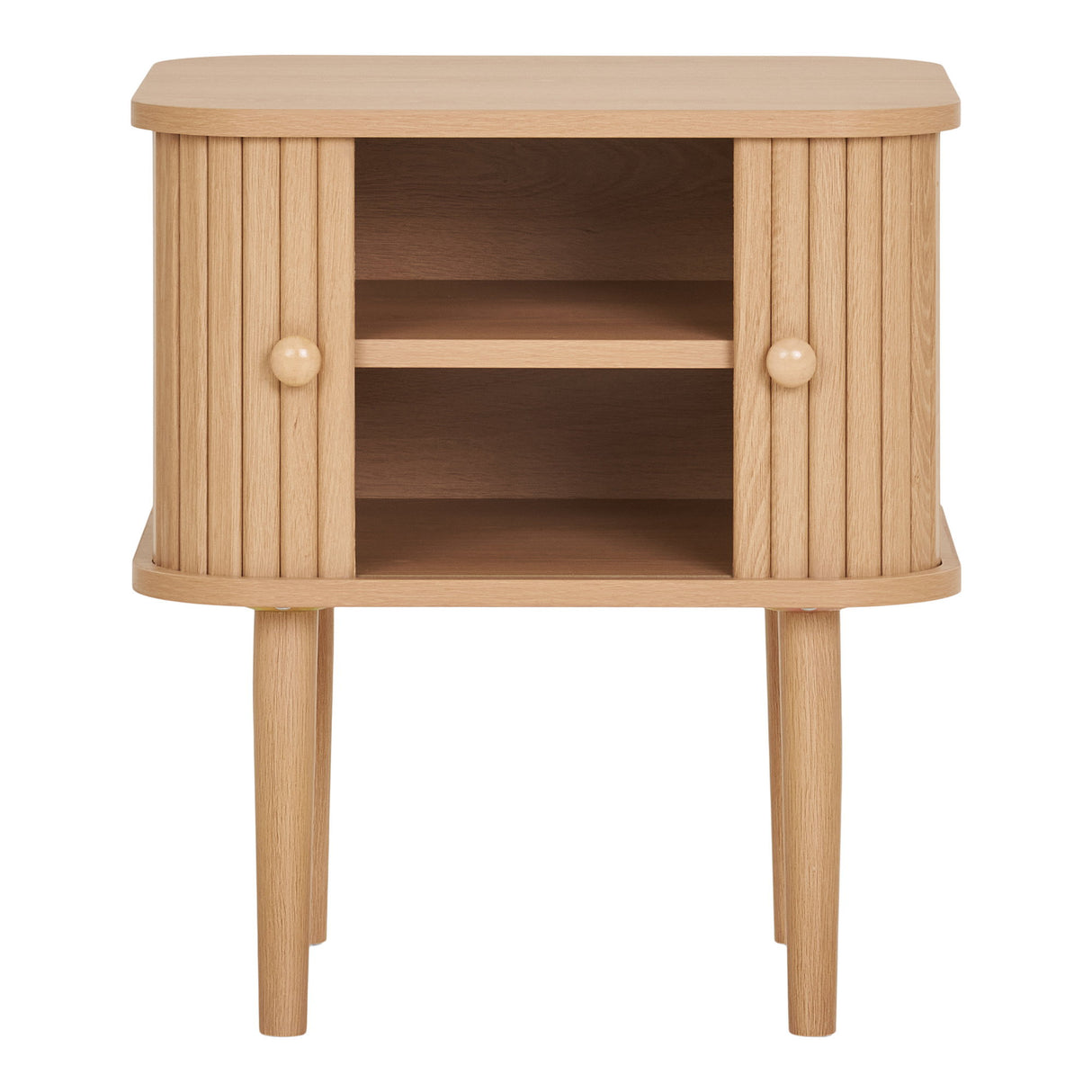 Beistelltisch – Kiefer, 2 Türen, 50,5 cm hoch - Nikko | House Nordic
