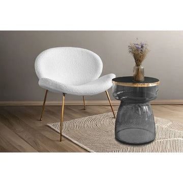 Stuhl Bouclé - Polsterung Metallbeine – Jaden 125 | Kayoom - Esszett Luxury | Stilvolles Wohnen mit Charakter