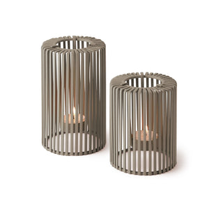 Teelichthalter Pulverbeschichtetes Stahlgeflecht & Handgewickeltes Design – Oslo | Philippi