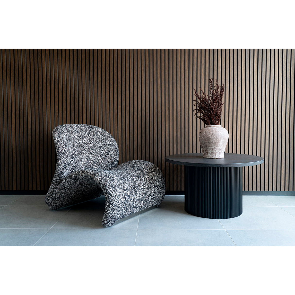 Coffee table – dark wood design, rectangular shape, Scandinavian Nordic design – Boavista | House Nordic