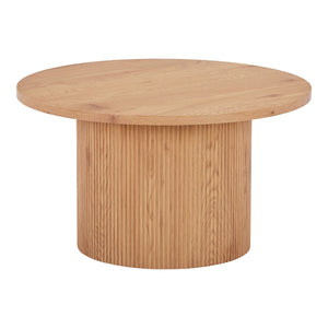 Couchtisch – Naturfinish, Holzbeine, 45 cm - Boavista | House Nordic