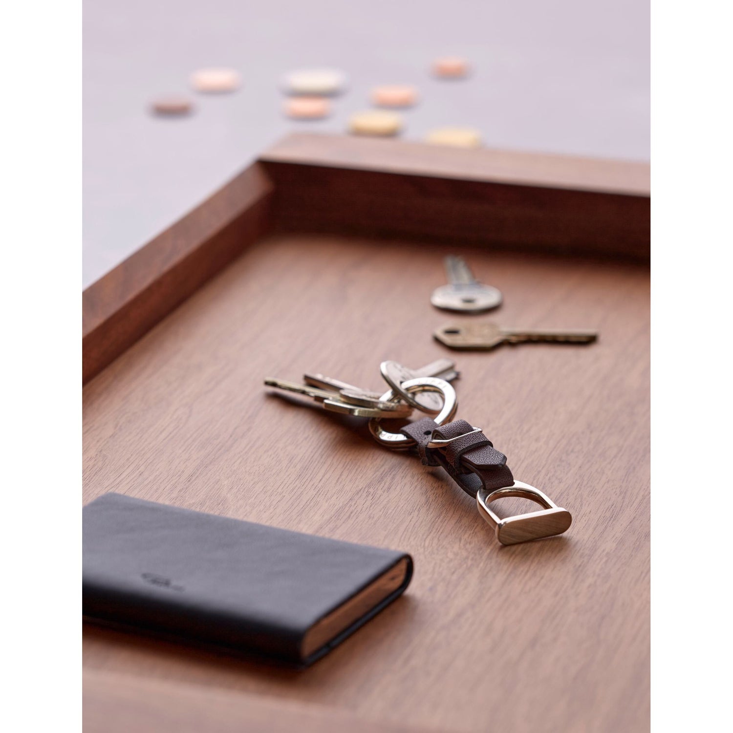 Kartenetui Schlankes Leder & Edelstahl, Leichtes Design, Magnetverschluss – Slim | Philippi