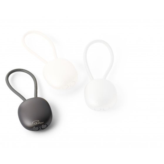 Keyring Organic Pebble Shape Leather Strap & Simple Twist Lock – Pebble | Philippi