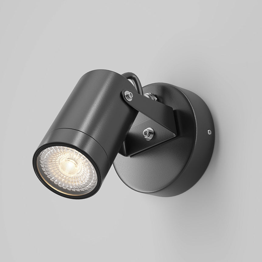 Wandleuchte – Schwarze Oberfläche, Aluminiumgehäuse, Wetterfeste Beleuchtung - Scope | Maytoni