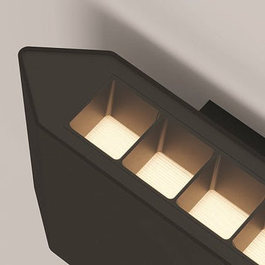 Fassadenbeleuchtung Graphit - Aluminium LED 8W 3000K IP54 Up - Down – Pull | Maytoni - Esszett Luxury | Stilvolles Wohnen mit Charakter