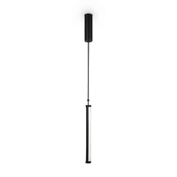 Pendant light with black aluminum profile and transformable design in modern style – Supersymmetry | Maytoni