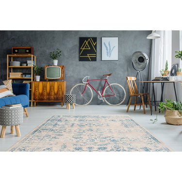 Teppich – Verwaschener Look, Orientalische Ornamente, Mehrfarbiger Mix, 160 x 230 cm - Baroque 625 | Kayoom