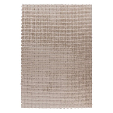 Teppich – Cloud-Soft Hochflor Komfort, 3D Tiefen Design, Beige Farbe, 200 x 290 cm - Hailey 125 | Kayoom