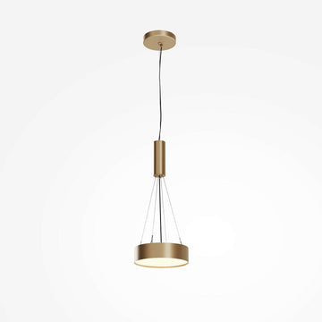 Deckenleuchte mattgoldenes Aluminium mit LED und warmweißem Licht – Zon | Maytoni - Esszett Luxury | Stilvolles Wohnen mit Charakter