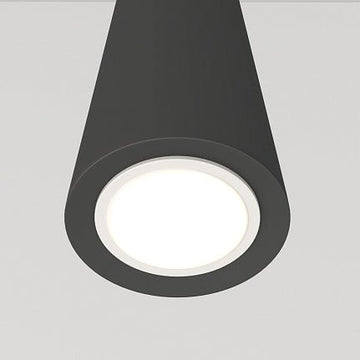 Pendelleuchte Schwarzes Metallgehäuse mit GU10 - Fassung, modernem Design und energiesparender Beleuchtung – Arc | Maytoni - Esszett Luxury | Stilvolles Wohnen mit Charakter