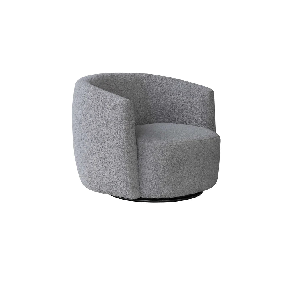 Sessel mit Teddy - Stoff extra gepolstert & robustem Metallgestell – Aveiro 125 | Kayoom - Esszett Luxury | Stilvolles Wohnen mit Charakter